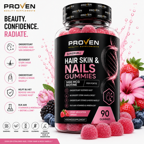 Hair Boost Gummies - Red Fruits